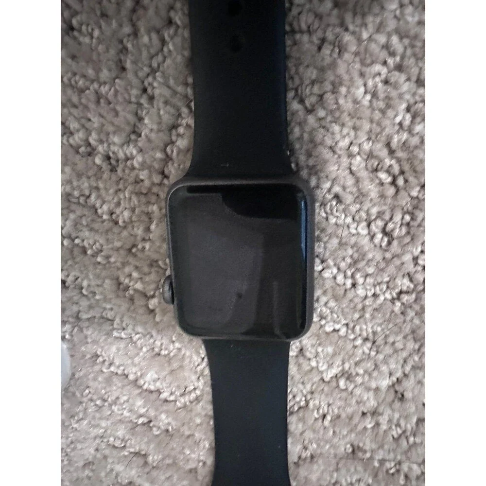 Apple Watch Sport 1st Gen 38mm A1553 Space Gray Black Band Box Parts Repair